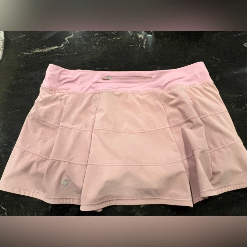 Pink taupe pace rival skirt